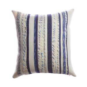 Handwoven Wool Accent Pillow