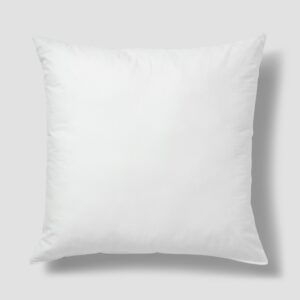 White Recycled Polyester Cushion Insert - Plush Pillow Filler