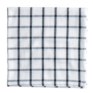 Napkins Charcoal Checkered (set of 2)