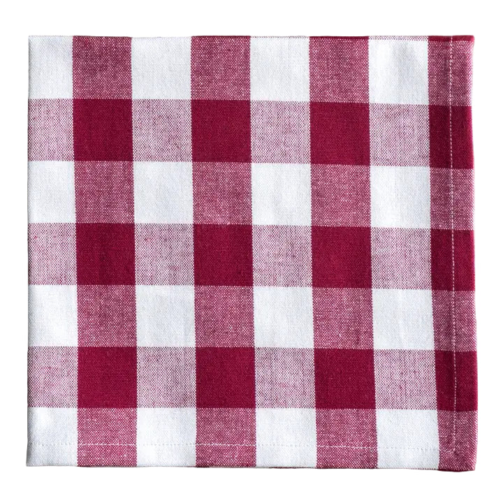 Napkins Cherry Checkered (set of 2) - Image 2