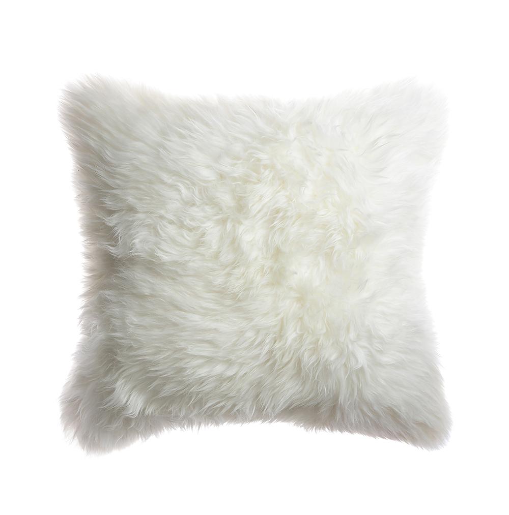 Natural Sheepskin Fur Pillow - Image 6